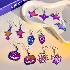 Halloween Funny Dangle Earrings Cartoon Drop Stud Gift Girls Spooky