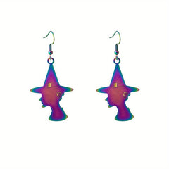 Halloween Funny Dangle Earrings Cartoon Drop Stud Gift Girls Spooky