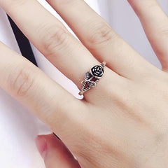 Retro Old fashioned Rose Ring Ladies Jewelry