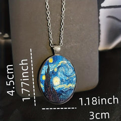 Creative Round Pendant Necklace for Anniversary Party Toy Gift