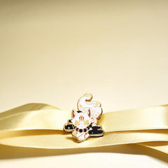 Fox Enamel Brooch For Men Women For Backpacks Costumes