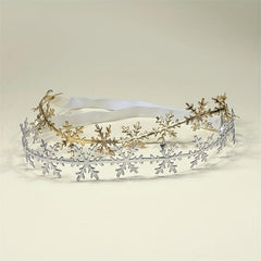 Christmas Snowflake Headband Photo Elastic Hair Accessory