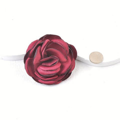 Camellia Magnet Pin Coat Brooch Party Jewelry
