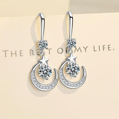 Moon Earrings for Stylish Look & Perfect Gift Idea
