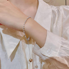 Small Crowd Silvery Bracelet for Girlfriends