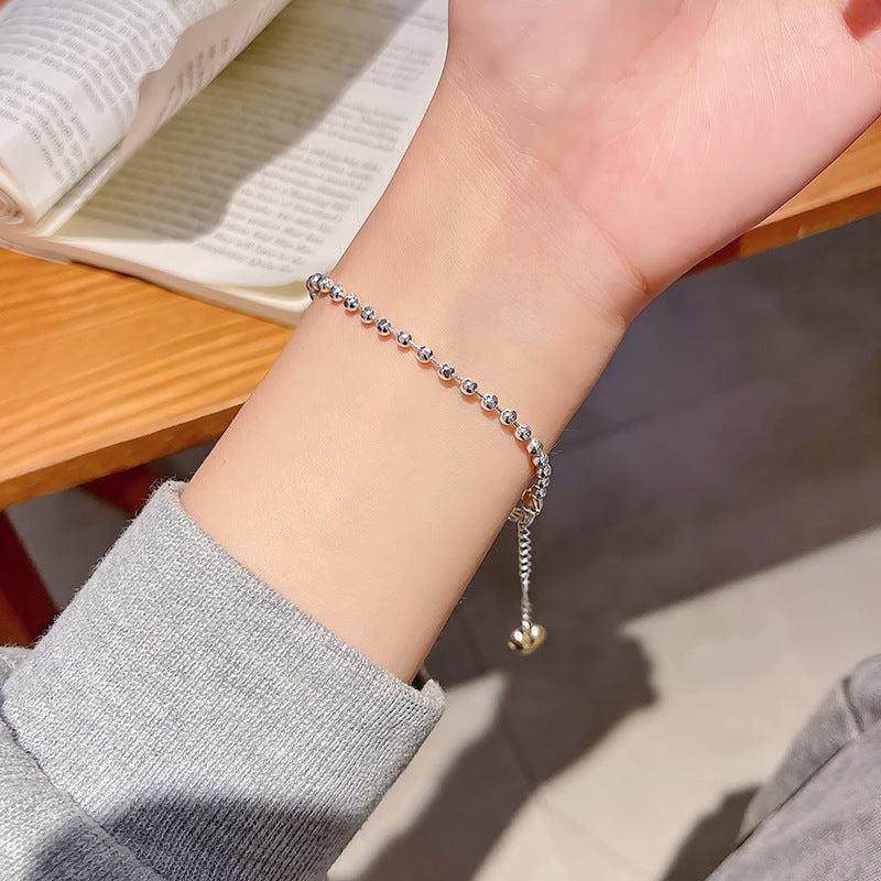 Small Crowd Silvery Bracelet for Girlfriends
