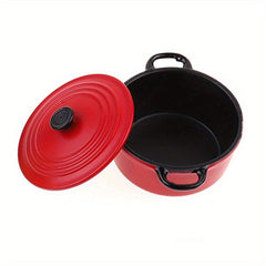 Dollhouse Soup Cooker with Mini Cookware Set