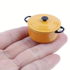 Dollhouse Soup Cooker with Mini Cookware Set