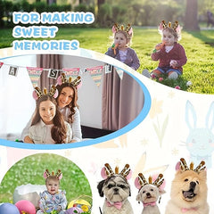 Christmas Animal Headbands Cartoon Headwear Costume Cosplay Party Accessories