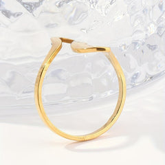 Geometric Deformation Infinity Ring for Women