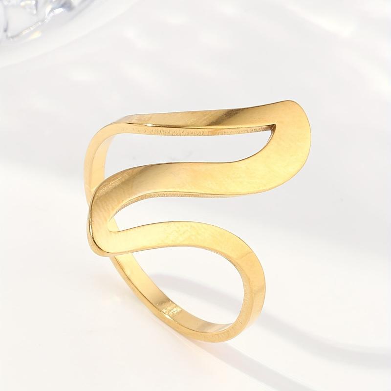 Geometric Deformation Infinity Ring for Women