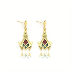 Magic School Light Earrings Blazing Mane Lion Deshia Cos Earpin