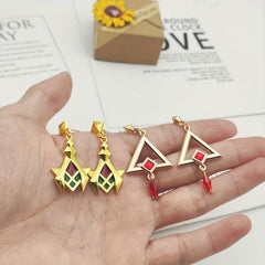Magic School Light Earrings Blazing Mane Lion Deshia Cos Earpin