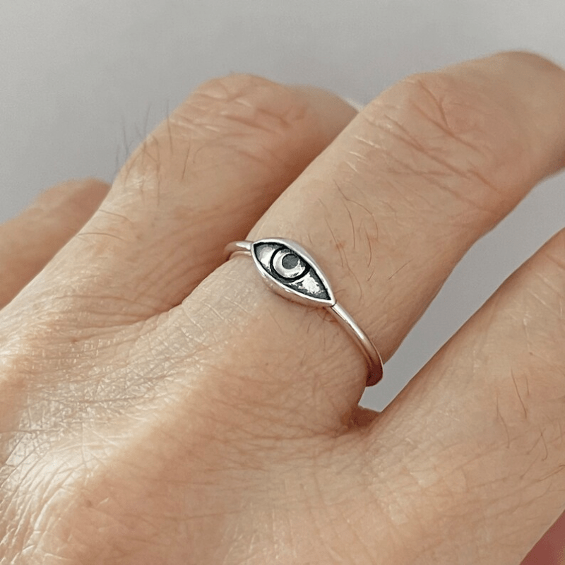 Vintage Evil Eye Protection Ring