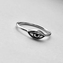 Vintage Evil Eye Protection Ring