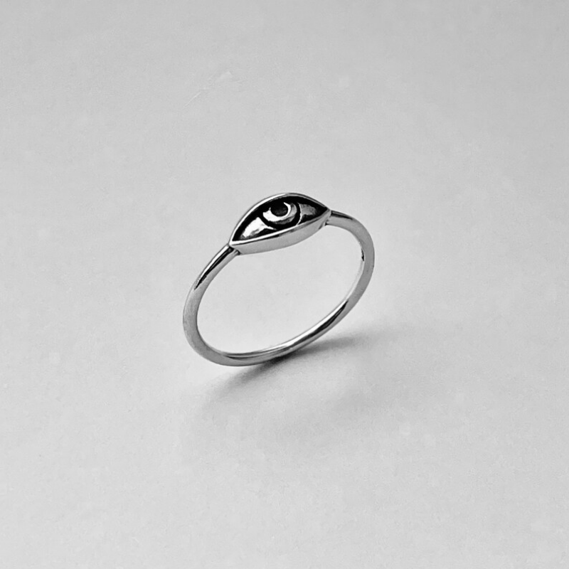 Vintage Evil Eye Protection Ring
