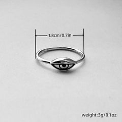 Vintage Evil Eye Protection Ring