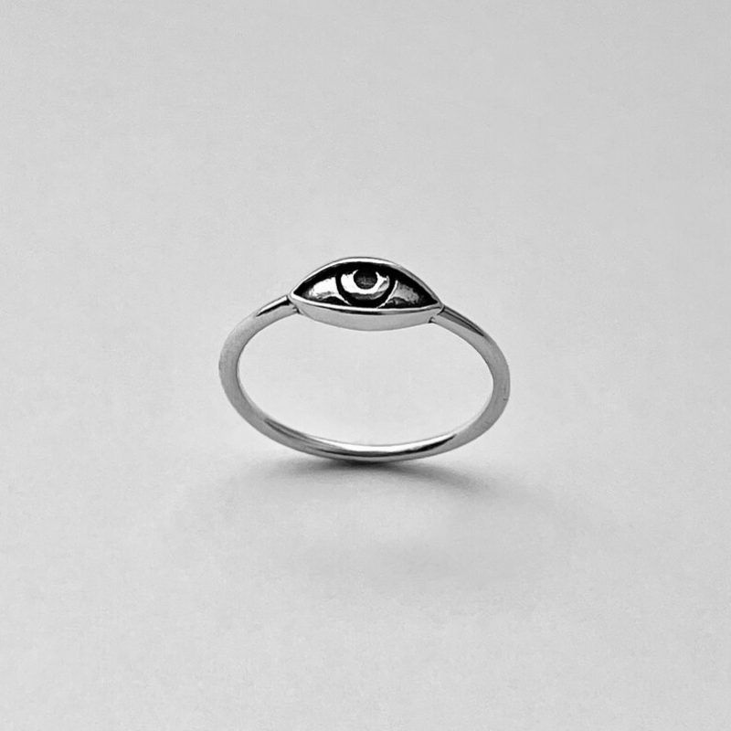 Vintage Evil Eye Protection Ring