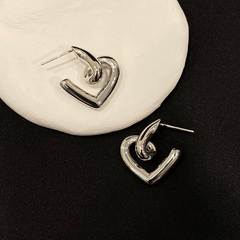 Stylish Love Heart Earrings for Women