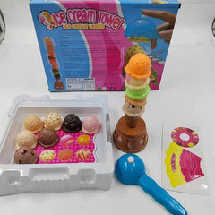Kids Ice Cream Stack Up Pretend Play Toy