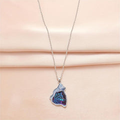 Creative Wolf Pendant Necklace Party Jewelry Gift