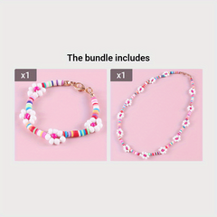 Daisy Flower Princess Soft Ceramic Children's Bracelet
