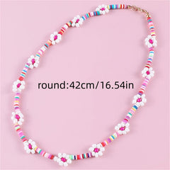 Daisy Flower Princess Soft Ceramic Children's Bracelet