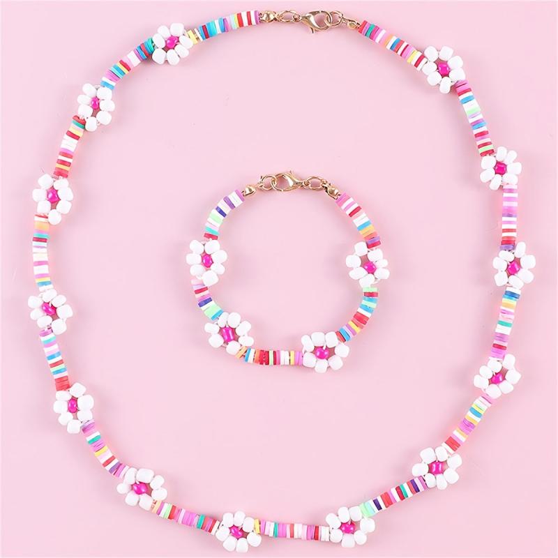 Daisy Flower Princess Soft Ceramic Children's Bracelet