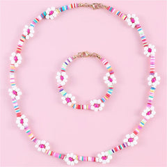 Daisy Flower Princess Soft Ceramic Children's Bracelet