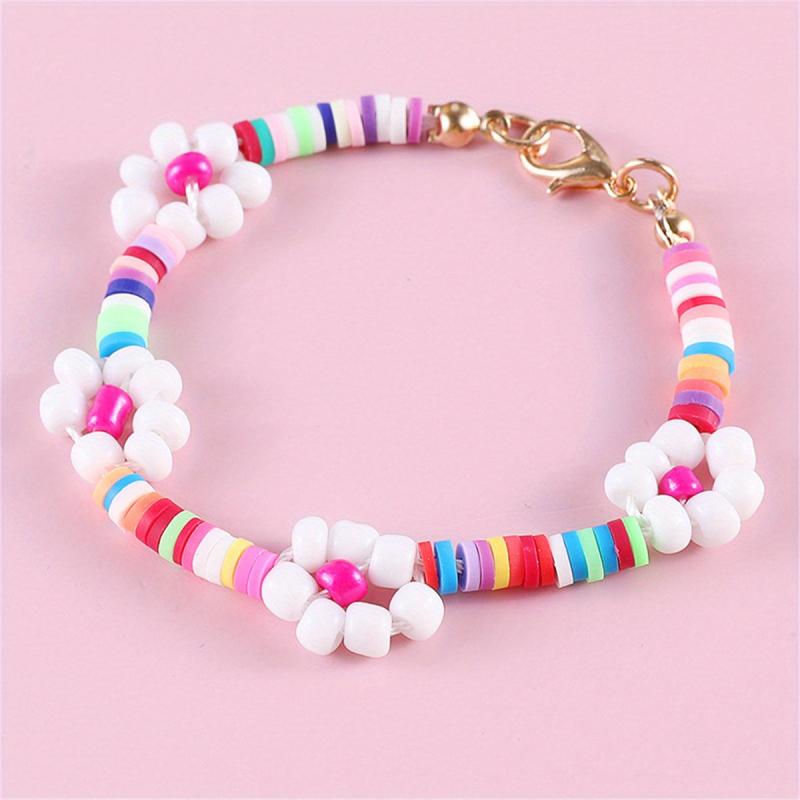 Daisy Flower Princess Soft Ceramic Children's Bracelet