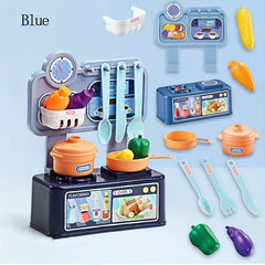 Girl Toy Kitchen Set Cooking Utensils Model Combination Cooking Tools