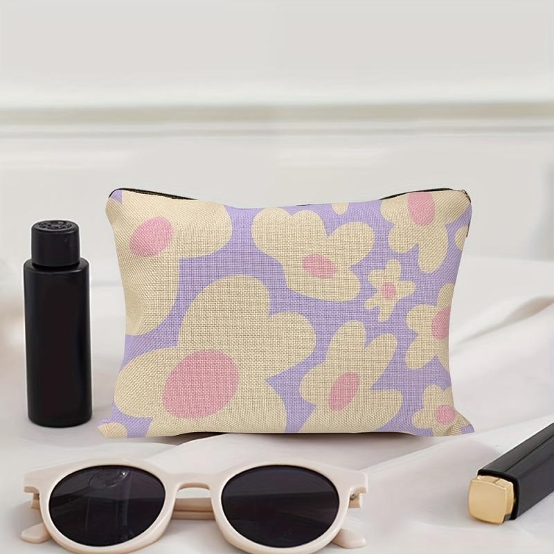 Flower Pattern Toy Storage Bag for Girls