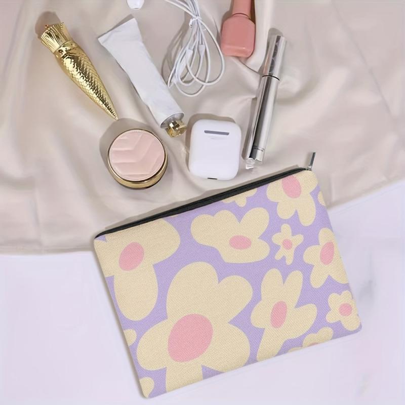 Flower Pattern Toy Storage Bag for Girls