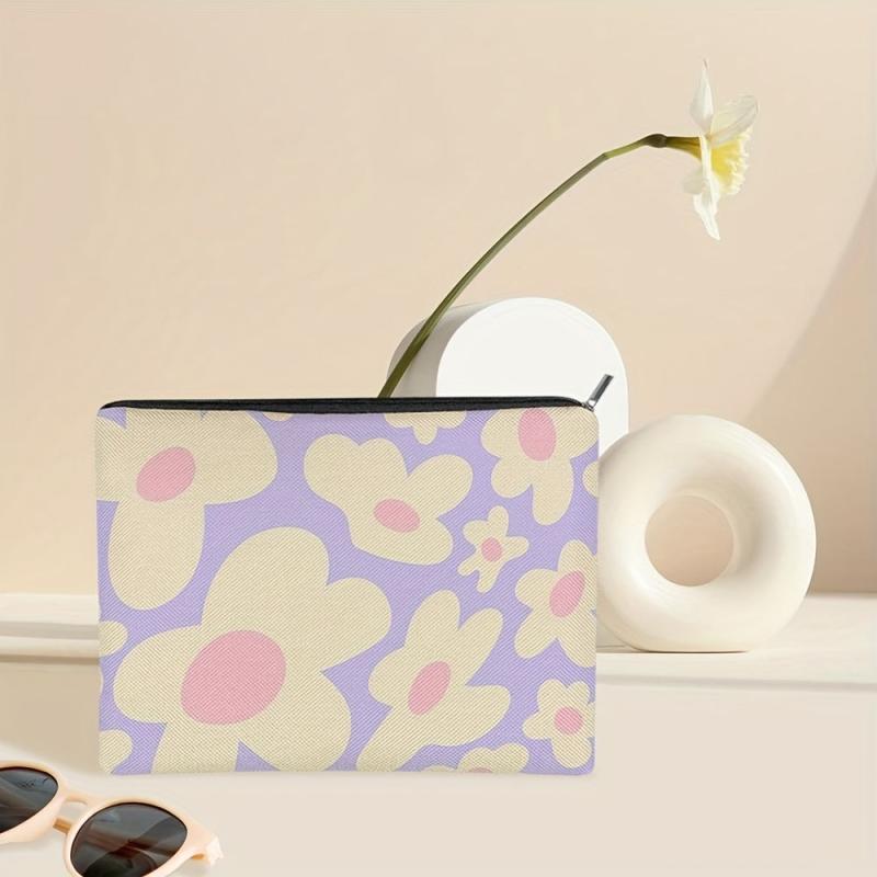 Flower Pattern Toy Storage Bag for Girls