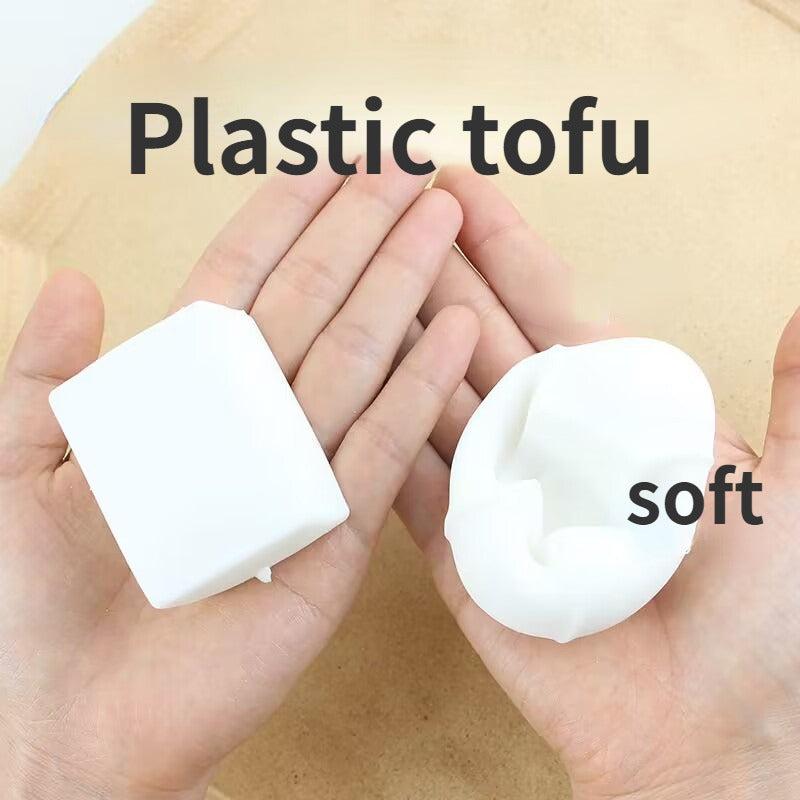 Plastic Tofu Pinch Water Tofu Block Toy
