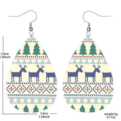Deer Dangle Earrings Girl Jewelry Women Accessories Christmas Halloween Gift