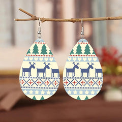 Deer Dangle Earrings Girl Jewelry Women Accessories Christmas Halloween Gift