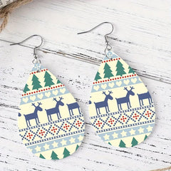 Deer Dangle Earrings Girl Jewelry Women Accessories Christmas Halloween Gift