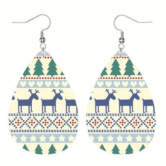 Deer Dangle Earrings Girl Jewelry Women Accessories Christmas Halloween Gift