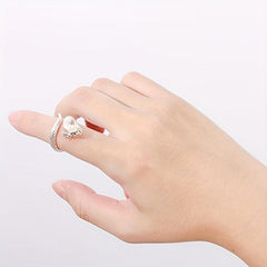 Snake Ring Adjustable Finger Ring Jewelry Anime Gift