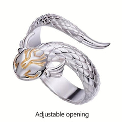 Snake Ring Adjustable Finger Ring Jewelry Anime Gift