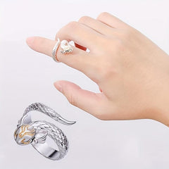 Snake Ring Adjustable Finger Ring Jewelry Anime Gift