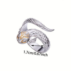 Snake Ring Adjustable Finger Ring Jewelry Anime Gift