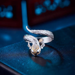 Snake Ring Adjustable Finger Ring Jewelry Anime Gift