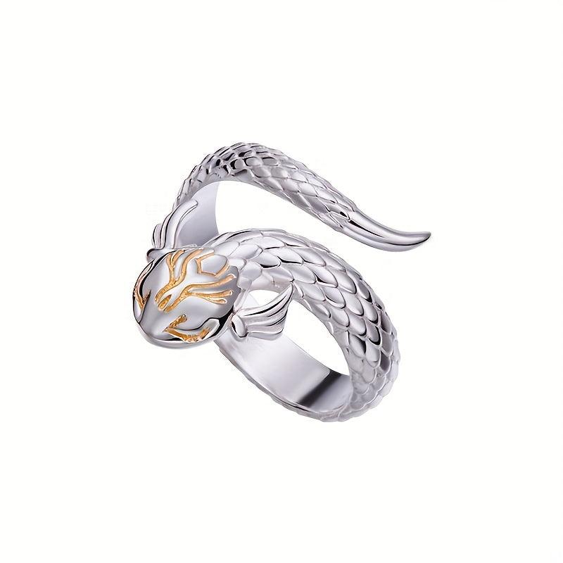 Snake Ring Adjustable Finger Ring Jewelry Anime Gift