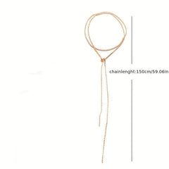Silvery golden Choker Necklace Flash Necklace