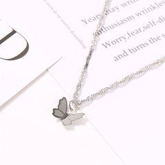 Lovely Butterfly Pendant Necklace for Women - Daily Wear Gift