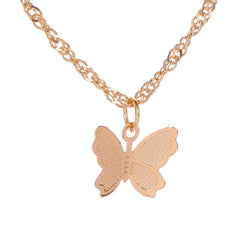 Lovely Butterfly Pendant Necklace for Women - Daily Wear Gift