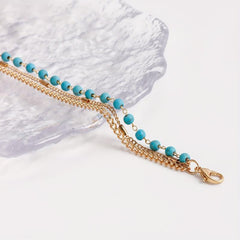 Turquoise Pendant Necklace Party Favors Girls Women