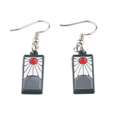 Grey Cartoon Stud Earrings For Woman Sweet Party Jewelry